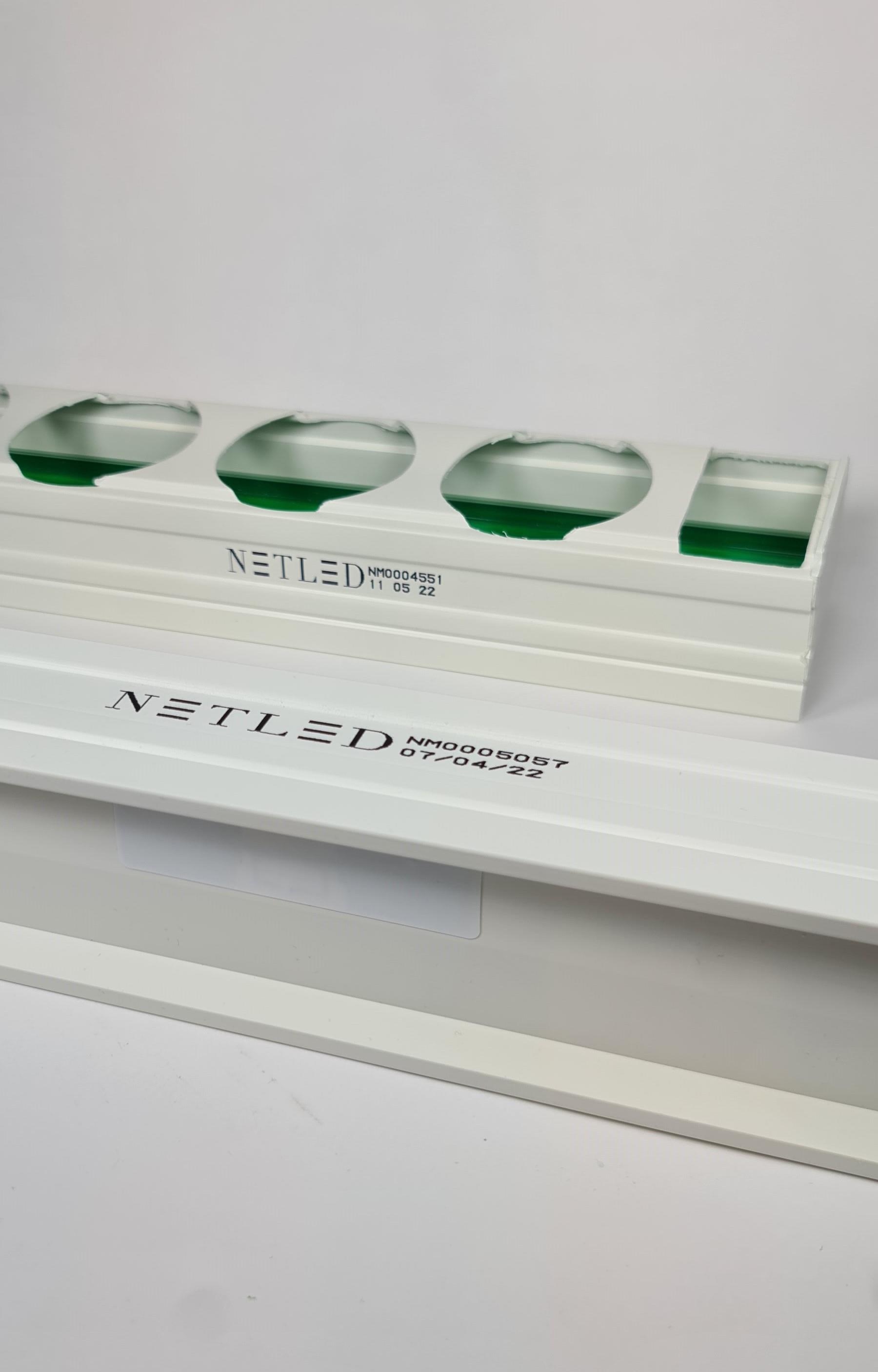 RFID-tagged gutters for NFT and vertical farming