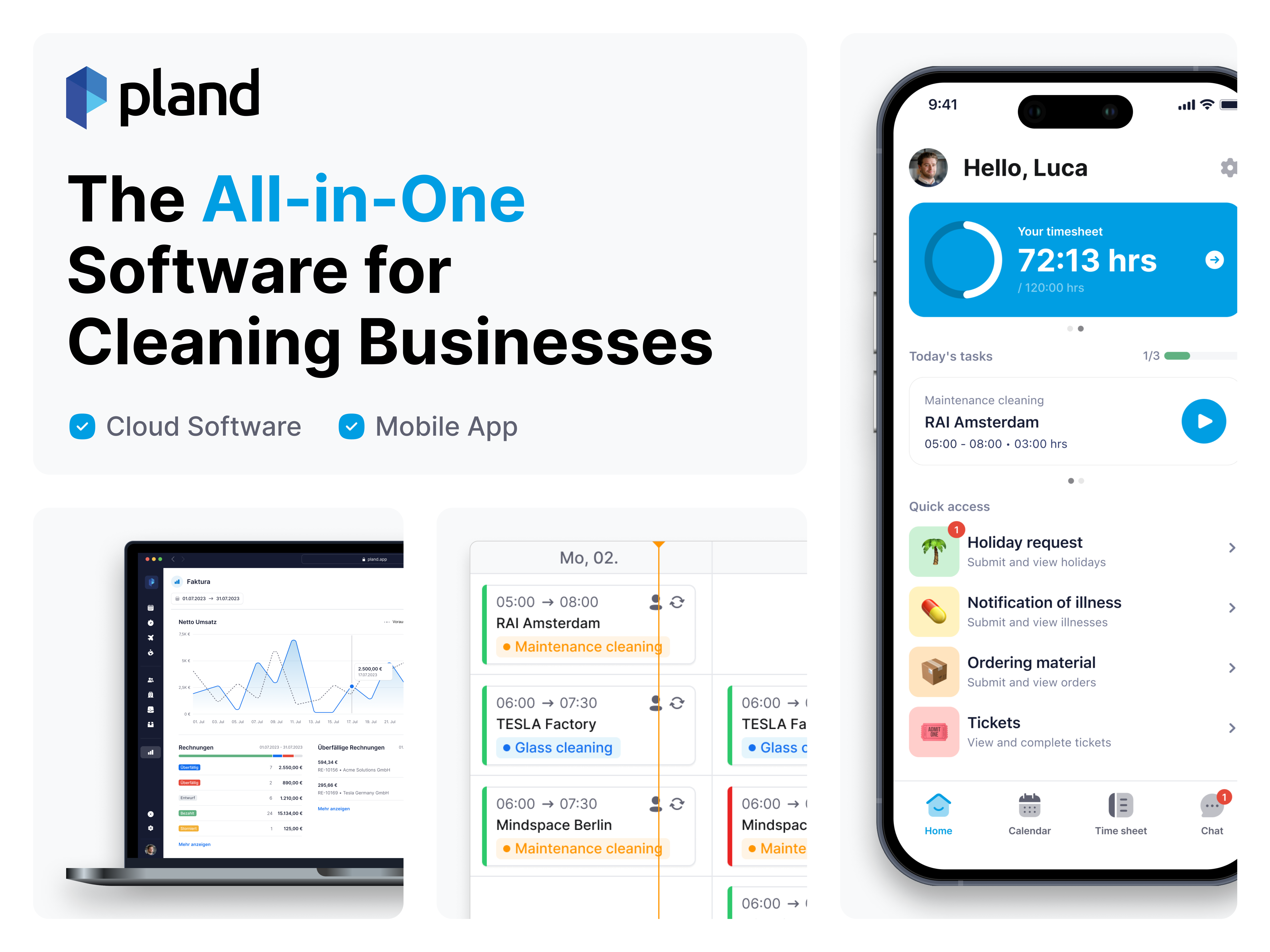The All-in-One Software for Cleaning Businesses